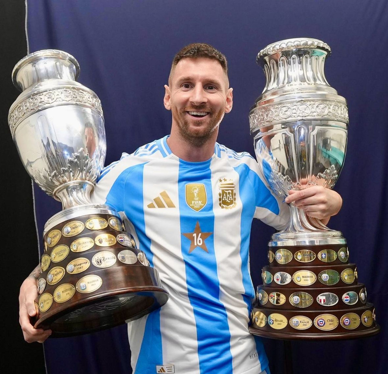 Argentina Copa América 2024 Home Jersey - Messi