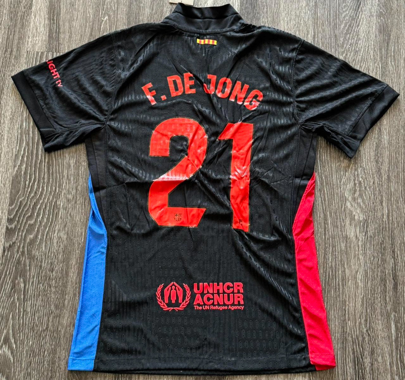 Barcelona 2024/2025 Away Player Version - De jong