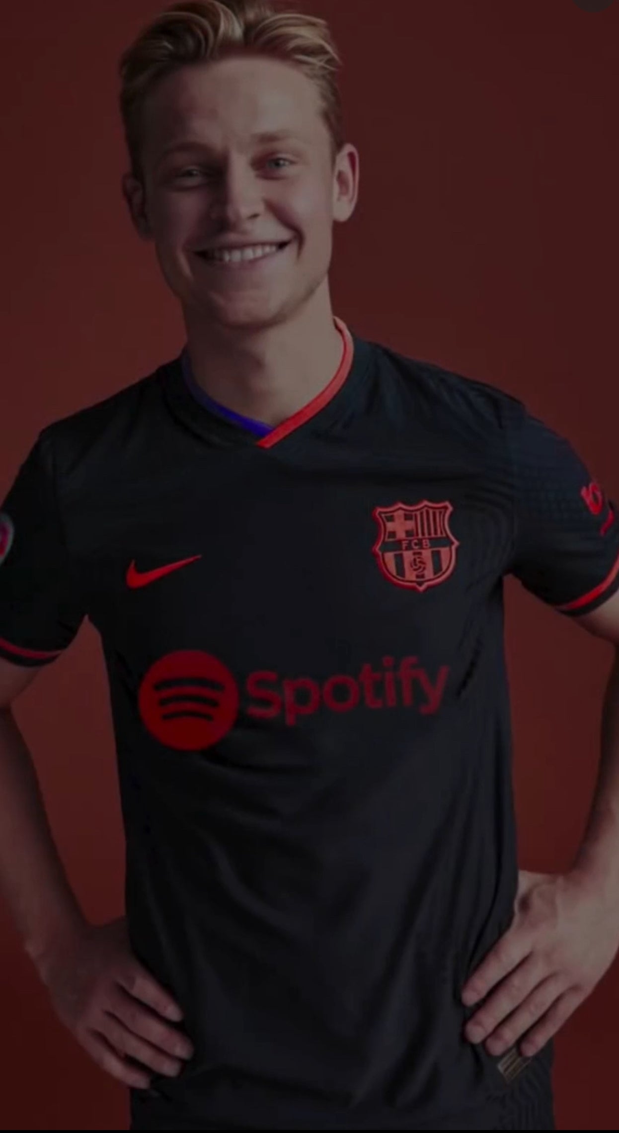 Barcelona 2024/2025 Away Player Version - De jong