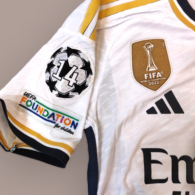 Real Madrid 2023-2024 Home Jersey with Badge